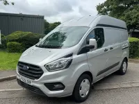 Used Ford Transit Custom Trend 105 HP (77 kW) 2022 Silver Van