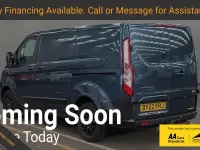 Used Ford Transit Custom 170 HP (125 kW) 2022 Blue Van