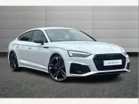 Used Audi A5 Black Edition 204 HP (150 kW) 2024 White Hatchback