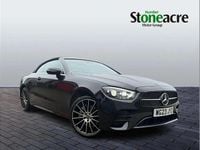 Used Mercedes E400 AMG line 325 HP (239 kW) 2023 Black Cabriolet