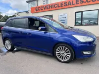 Used Ford Grand C-Max Titanium 120 HP (88 kW) 2015 Blue MPV
