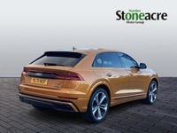 Used Audi Q8 Black Edition 375 HP (275 kW) 2021 Orange SUV