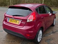 Used Ford Fiesta Titanium 2014 Red Hatchback