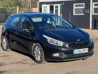 Used Kia Ceed 135 HP (99 kW) 2013 Black Hatchback