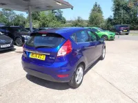 Used Ford Fiesta Zetec 82 HP (60 kW) 2014 Blue Hatchback