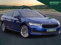 Used Skoda Superb 200 HP (147 kW) 2025 Blue Estate