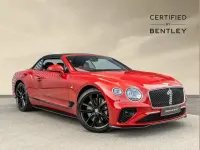 Used Bentley Continental GT Convertible 625 HP (459 kW) 2020 Red Cabriolet