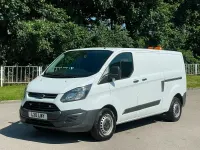 Used Ford Transit Custom 125 HP (91 kW) 2016 White Van