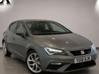 Used Seat Leon FR 125 HP (91 kW) 2018 Grey Hatchback