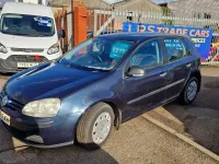 Used VW Golf V S 105 HP (77 kW) 2008 Blue Hatchback