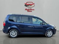 Used VW Touran SE 105 HP (77 kW) 2015 Blue MPV