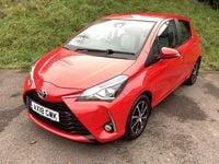 Used Toyota Yaris 2018 Red Hatchback