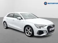 Used Audi A3 S-Line 2023 White Sedan