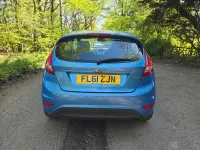 Used Ford Fiesta 70 HP (51 kW) 2011 Blue Hatchback