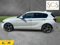Used BMW 116 Sport Line 2015 White Hatchback
