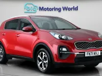 Used Kia Sportage 136 HP (100 kW) 2021 Red SUV