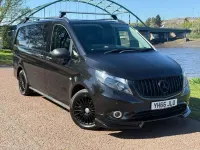 Usado Mercedes Vito 2016 Preto Van