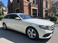 Used Mercedes E220 SE 2017 White Estate