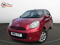 Used Nissan Micra Acenta 80 HP (58 kW) 2012 Red Hatchback