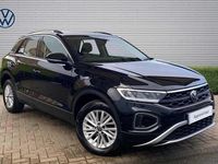 Used VW T-Roc Life 110 HP (80 kW) 2022 Black SUV