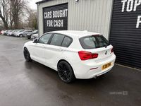 Used BMW 118 Impressive 2019 White Hatchback