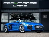 Used Audi R8 Spyder Advanced 540 HP (397 kW) 2017 Blue Cabriolet