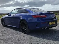 Used Mercedes E220 AMG Line Premium Plus 2020 Blue Coupe