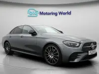 Used Mercedes E220 AMG line 194 HP (142 kW) 2021 Grey Sedan