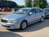 Used Skoda Superb GreenLine 105 HP (77 kW) 2012 Blue Estate