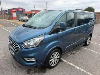 Used Ford Tourneo Custom Titanium 130 HP (95 kW) 2020 Blue Van