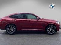 Used BMW X4 M Sport 190 HP (139 kW) 2019 Red SUV