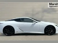 Used Lexus LC 500 Sport Line 353 HP (259 kW) 2018 White Coupe