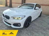 Used BMW 118 M Sport 150 HP (110 kW) 2016 White Hatchback