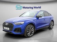 Used Audi Q5 Sportback 204 HP (150 kW) 2021 Blue SUV