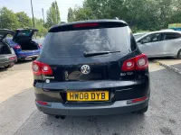 Used VW Tiguan 140 HP (102 kW) 2008 Black SUV