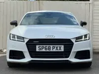 Used Audi TT Black Edition 230 HP (169 kW) 2018 White Coupe