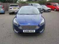 Used Ford Focus Titanium 2017 Blue Hatchback