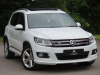 Używany VW Tiguan R-line 150 KM (110 kW) 2015 Biały SUV