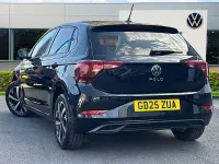 Used VW Polo Match 95 HP (69 kW) 2025 Black Hatchback