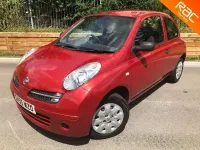 Used Nissan Micra S 79 HP (58 kW) 2006 Red Hatchback