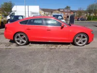 Begagnad Audi A5 S-Line 211 HK (155 kW) 2010 Röd Sportkupé
