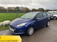Used Ford Fiesta Style 75 HP (55 kW) 2015 Blue Hatchback
