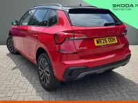 New Skoda Kamiq Design Edition 70 HP (51 kW) 2026 Velvet red metallic black magic pearl effect SUV