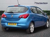 Used Vauxhall Corsa S 90 HP (66 kW) 2019 Blue Hatchback