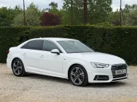 Used Audi A4 S-Line 2016 White Sedan