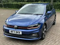 Used VW Polo GTI 207 HP (152 kW) 2020 Blue Hatchback
