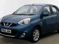 Used Nissan Micra Acenta 78 HP (57 kW) 2014 Blue Hatchback