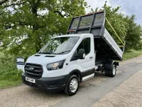 Second-hand Ford Transit S 130 CP (95 kW) 2021 Alb Cabrio