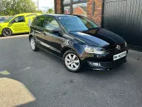 Used VW Polo Match 59 HP (43 kW) 2012 Black Hatchback