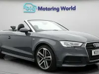 Used Audi A3 Cabriolet S-Line 150 HP (110 kW) 2019 Grey Cabriolet